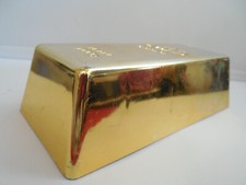Goldbarren-Türstopper/