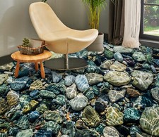 3D Wasser Steine C6986