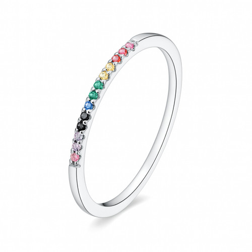 Sterling silber halbe eternity - sterling,