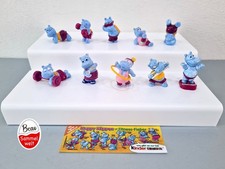 Üei Komplettsatz – Happy Hippos im Fitnessfieber – 1990 + original BPZ DE