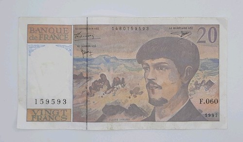 1997 banque france 20 - banque,