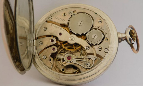 Vintage taschenuhr silber - vintage,