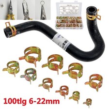 100x Ohr Federbandschellen