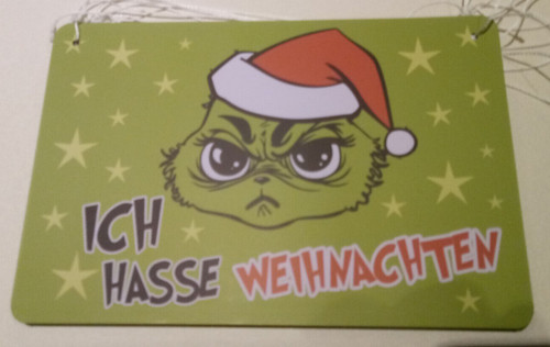 Blechschild von the - von, grinch