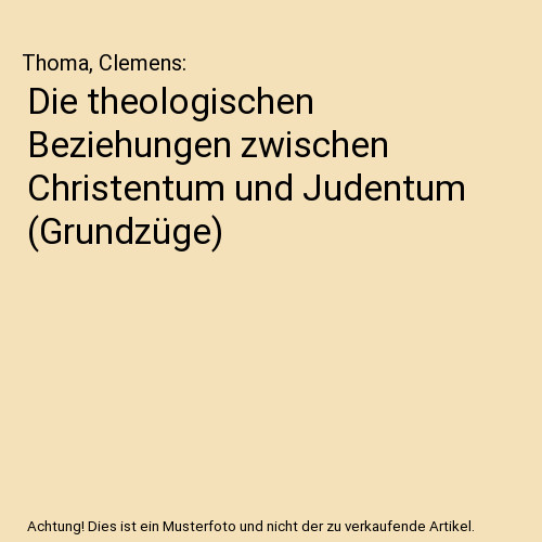 Die theologischen beziehungen - theologischen,