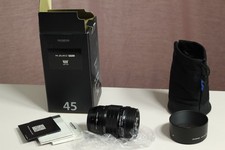 OLYMPUS M.Zuiko ED 45/1,2 PRO Micro 4/3 - Schwarz - Gebraucht -