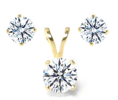 Diamant schmuckset 50ct - schmuckset,, 3,50ct