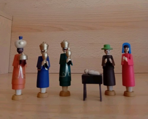 5cm miniatur krippe figuren - krippe,