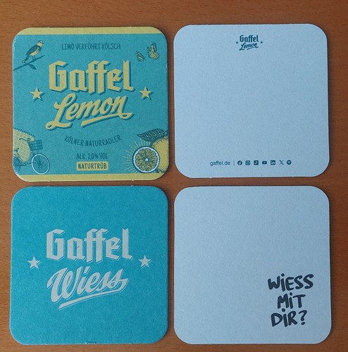 Bierdeckel gaffel - bierdeckel,