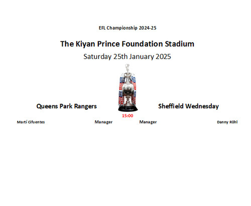 Queens park rangers - rangers, v
