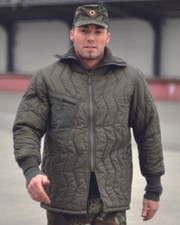 Original Bundeswehr Kälteschutz BW Unterzieh Jacke / Hose Steppfutter Winter