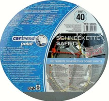 Cartrend Schneeketten Safety 2er-Set Stand- und Schnellmontage Gr. 40 7848240