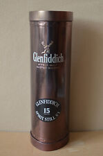 Leere Single Speyside Malt Whisky Blechdose | GLENFIDDICH 15 Jahre Spirit Still