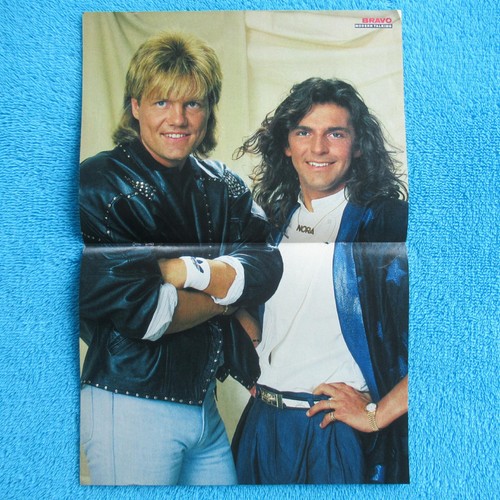 Modern talking poster bravo - talking,