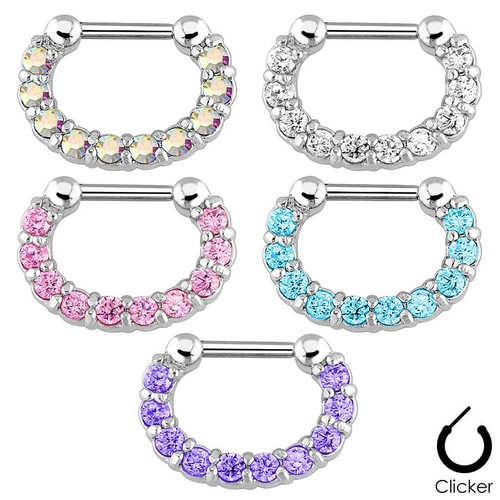 Septum nasenpiercing mit - mit, 10