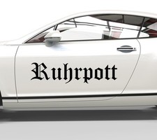 Autoaufkleber ruhrpott - autoaufkleber,