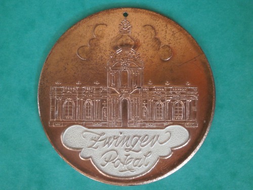 Plakette medaille zwinger - medaille,