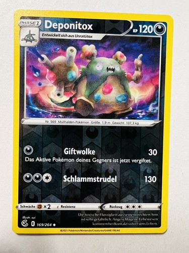 Pokemon karte deponitox - pokemon,