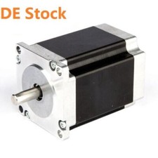 DE Free!1PC Nema23 Schrittmotor 23HS8440-23 4A 76mm 1.9Nm D-Shaft Φ8mm Bipolar
