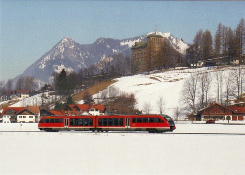 Postkarte triebwagen 642 - postkarte:,