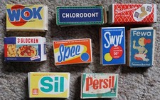 DDR Kaufmannsladen 9versch.Packungen,Waschmittel Nudeln Gebäck