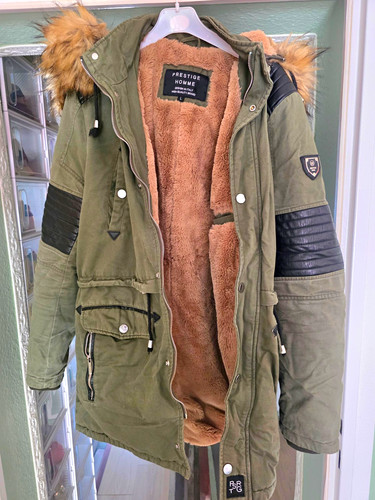 Prestige homme herren parka - homme,