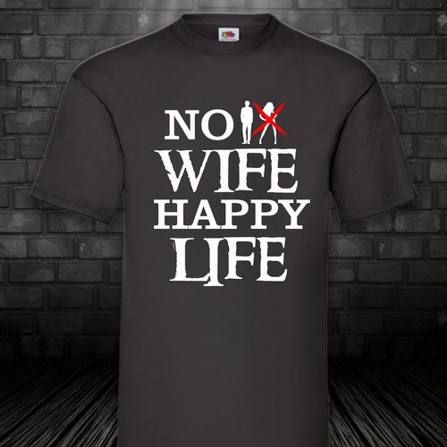 Wife happy life - happy, shirt