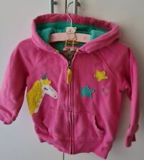 Frugi 🦄 baby Mädchen ⭐️Kapuzenjacke🦄Sweatjacke Hoody⭐️Gr.92/98🦄 Organic BIO⭐️