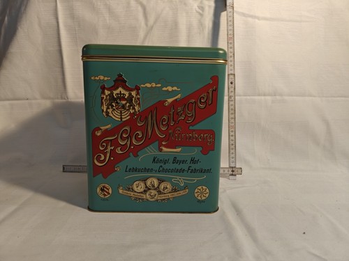 Blechdose g metzger - g.,