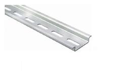 1x Hutschiene 12 TE 210mm 35 x 7,5mm verzinkt gelocht DIN Automatenschiene