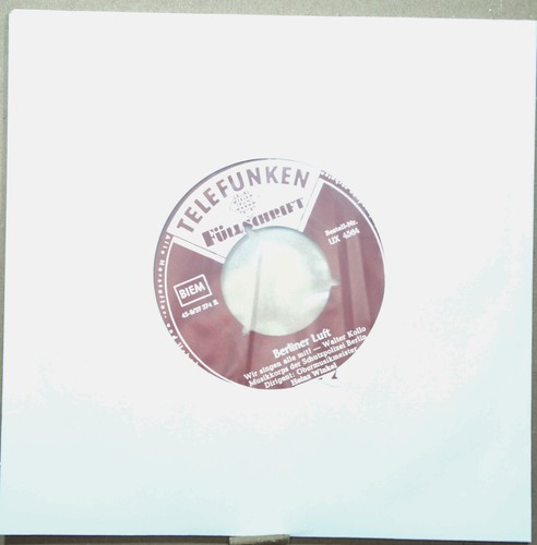 Single vinyl musikkorps der - single,