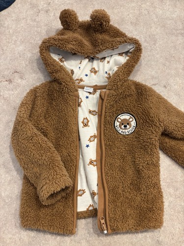 Teddyfell jacke baby braun - jacke,