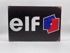 Blechschild ELF 20x30cm Nostalgie Retro Reklame Vintage Werkstatt Motorsport