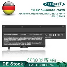 14.4V 5200mAh BTP-CMBM CNBM CWBM Akku Für Medion Akoya E6210 E6211 P6612 P6618
