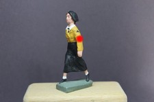 Vollplastische Zinnfigur: Bund Deutscher Mädel 1937-45, 60mm - bemalt 
