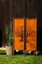 Schild Gartenschild Edelrost