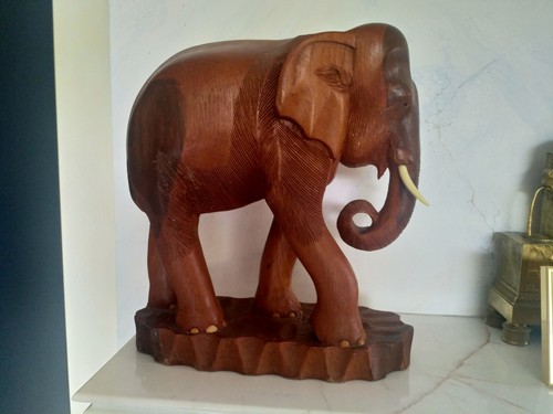 Großer afrikanischer elefant - afrikanischer,
