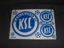 KSC Karlsruher SC  Aufkleber Sticker Set - 3 Logos Bundesliga Fussball