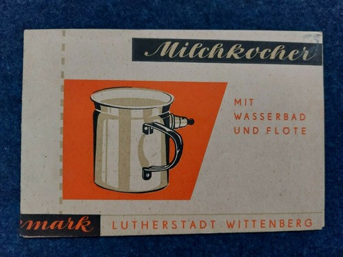 Werbe prospekt milchkocher veb - werbe,