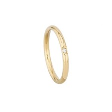 Ring Edelstahl mit Zirkonia