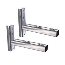 Ofenrohr Wandstütze 350 mm Wandkonsole Kaminrohr rohr (1 Paar / 2 Paare verfügb)