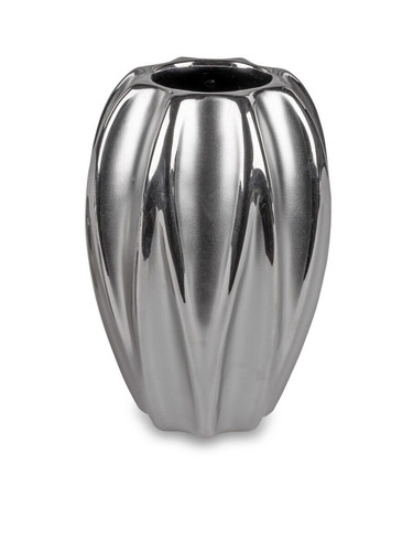 Schicke keramik vase silber - keramik,