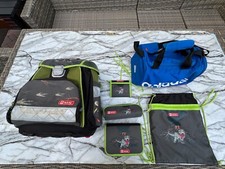 Step by Step Schulranzen 6-teiliges Set T-Rex Dino Dinosaurier Adidas Tasche