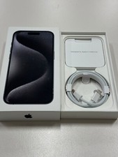 Original Apple iPhone 15 Pro Titan Black Verpackung  256 GB Leerbox Karton