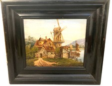 Ölbild/Gemälde, Holland,um