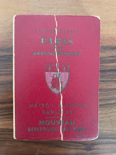 Stadtplan paris par - "paris,