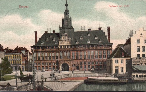 Emden rathaus am - emden,, delft