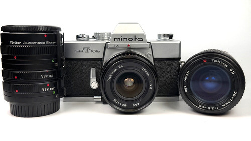 Minolta srt 101b kamera set - minolta,
