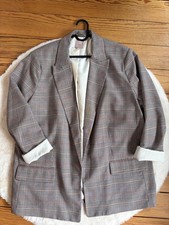 🤎H&M Kariertes Damen Blazer