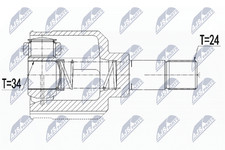 Gelenksatz Antriebswelle NTY